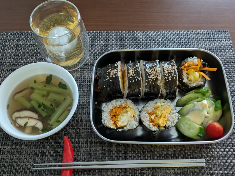 簡単キンパの昼ごはんｎ