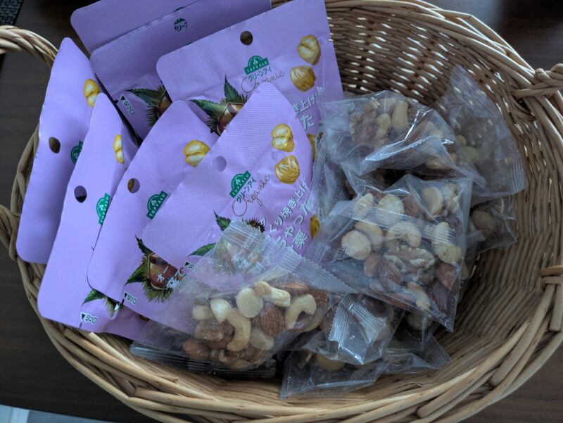 甘ぐりとナッツ