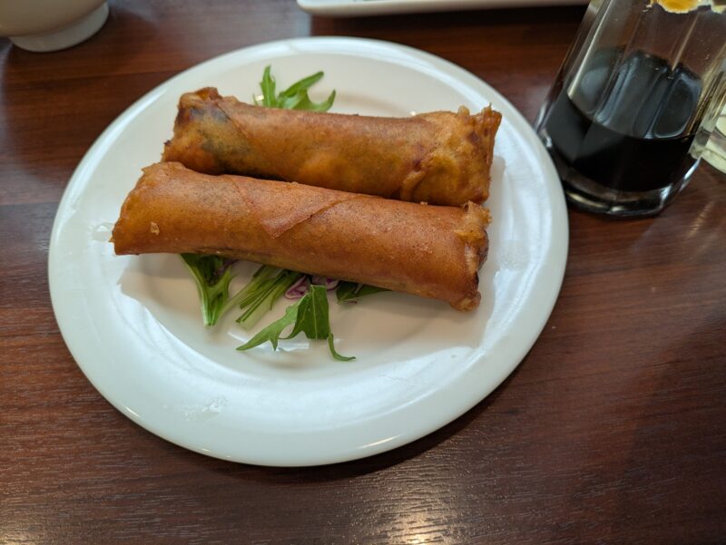 神戸黒鯛入りの春巻き